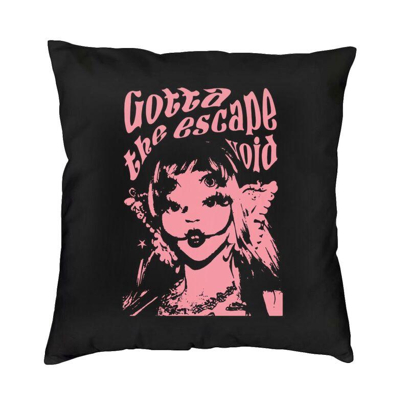 

Creative Music Singer Melanie Martinez Throw Pillow Cover Home Decor Custom Square Cushion Cover 45x45 Pillowcover for Sofa 30x30cm 12x12in
