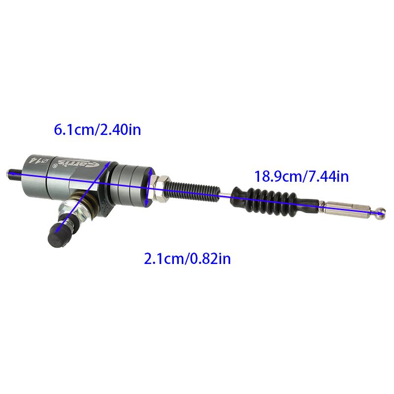 Universal Piston 14 X 15mm Motorcycle Hydraulic Hand Clutch Master Cylinder Rod System Performance Efficient Transfer Pump
