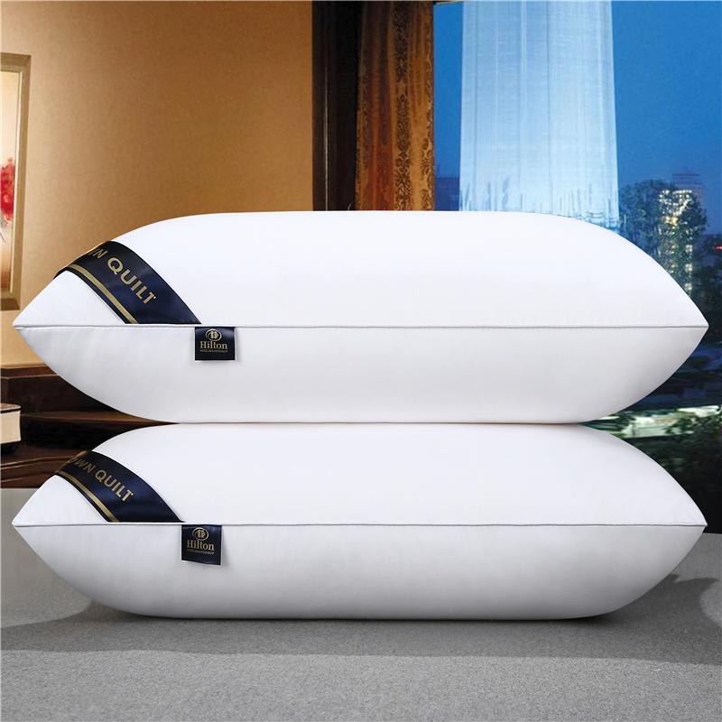Hotel Pillow Pillow Core Five-star Hotel Cervical Pillow Home Pillow Core Pillow bianco