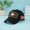 American Flag Eagle Embroidered Baseball Cap Classic Sun Protection Trucker Hat for Women Outdoor Sports Daily Wear