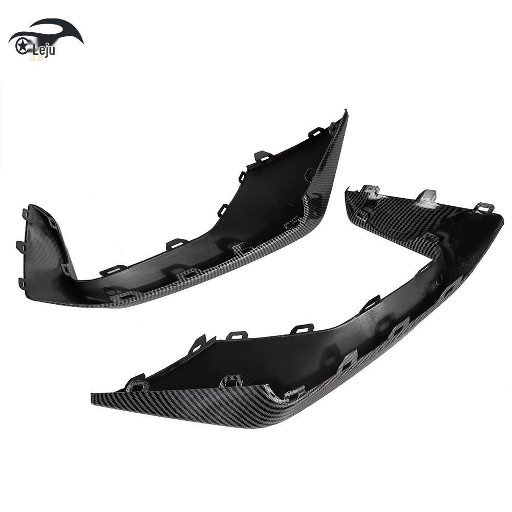 Fog Light Cover and Front Wind Blade Trim for 2019-2021 Ford Focus MK4 ST Sport Version.