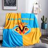 Villar-real Football Club Blanket Lightweight Ideal Bedding Blanket Perfect for Travel, Camping, Living Rooms, Offices, Sofas, Fan Christmas gift