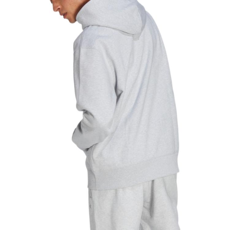 adidas Felpa Adicolor Contempo Grigio Chiaro Melange Uomo Streetwear IC4998