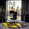 Tadej Pogacar Printed Round Rug Carpet Chair Rug Area Rug Entryway Doormats,for Office Chair Living Room Bedroom Kitchen Room.