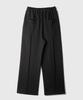JEMUT Noir Pigment Wide Sweatpants Black Sjlp2655