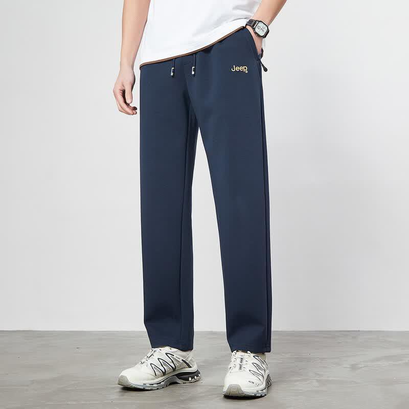 Jeep Men's Spring/Summer Loose Straight-Leg Casual Pants