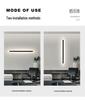 Modern Minimalist Wall Lamp for Bedroom, Living Room, or Hallway