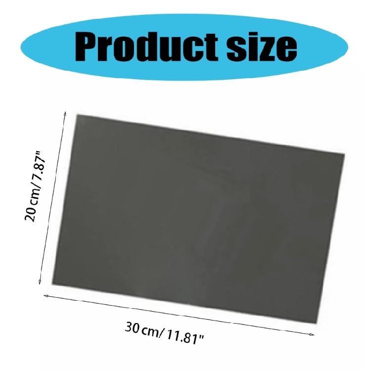 Polarizer Light Source Filter Polarizing Film Optical Instrument Display Polarizer Polarizing Sheet No Sticky 20x30cm