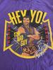 VTG Bad Guy Razor Ramon Scott Hall Shirt Short Sleeve Purple Men S-4XL