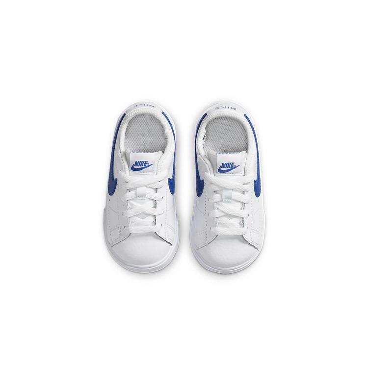 Nike Blazer Slip Resistant Abrasion Resistant Slip Resistant Abrasion Resistant Low top Toddler Shoes White Blue CZ7581-100
