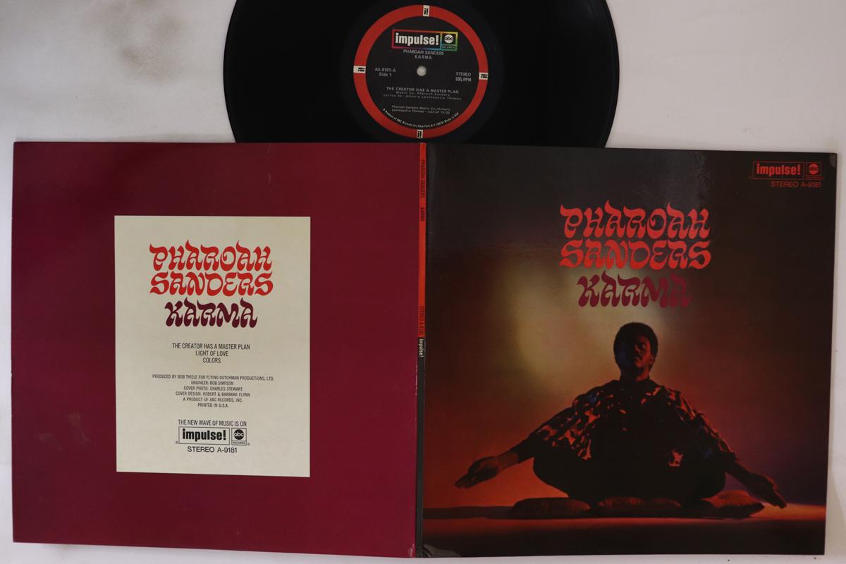 

LP Record PHAROAH SANDERS - Karma AS9181 IMPULSE 1970 US Jazz Used