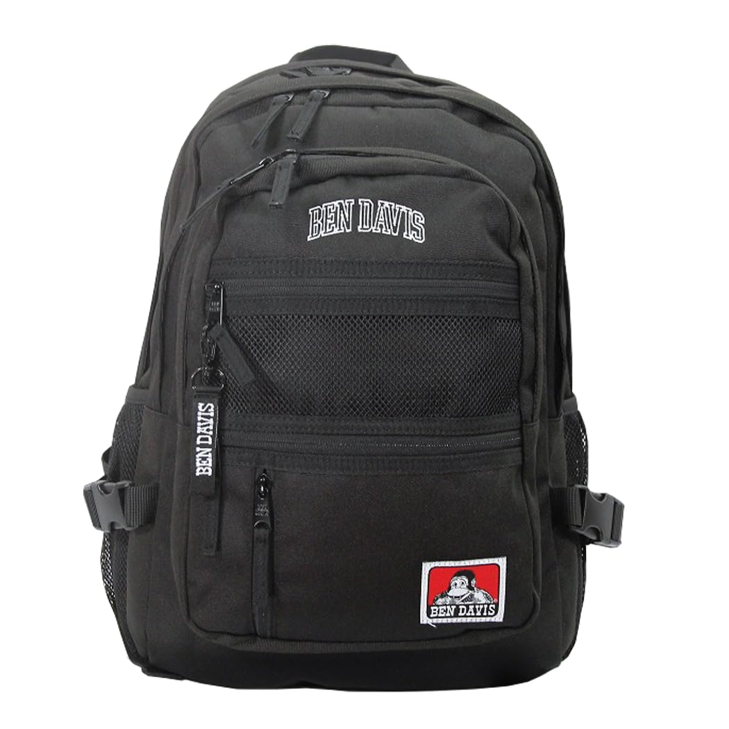 

Authentic CL Ben Davis Backpack, 32L Large Capacity, Unisex BackpackDaypack (CL BlackWhite)