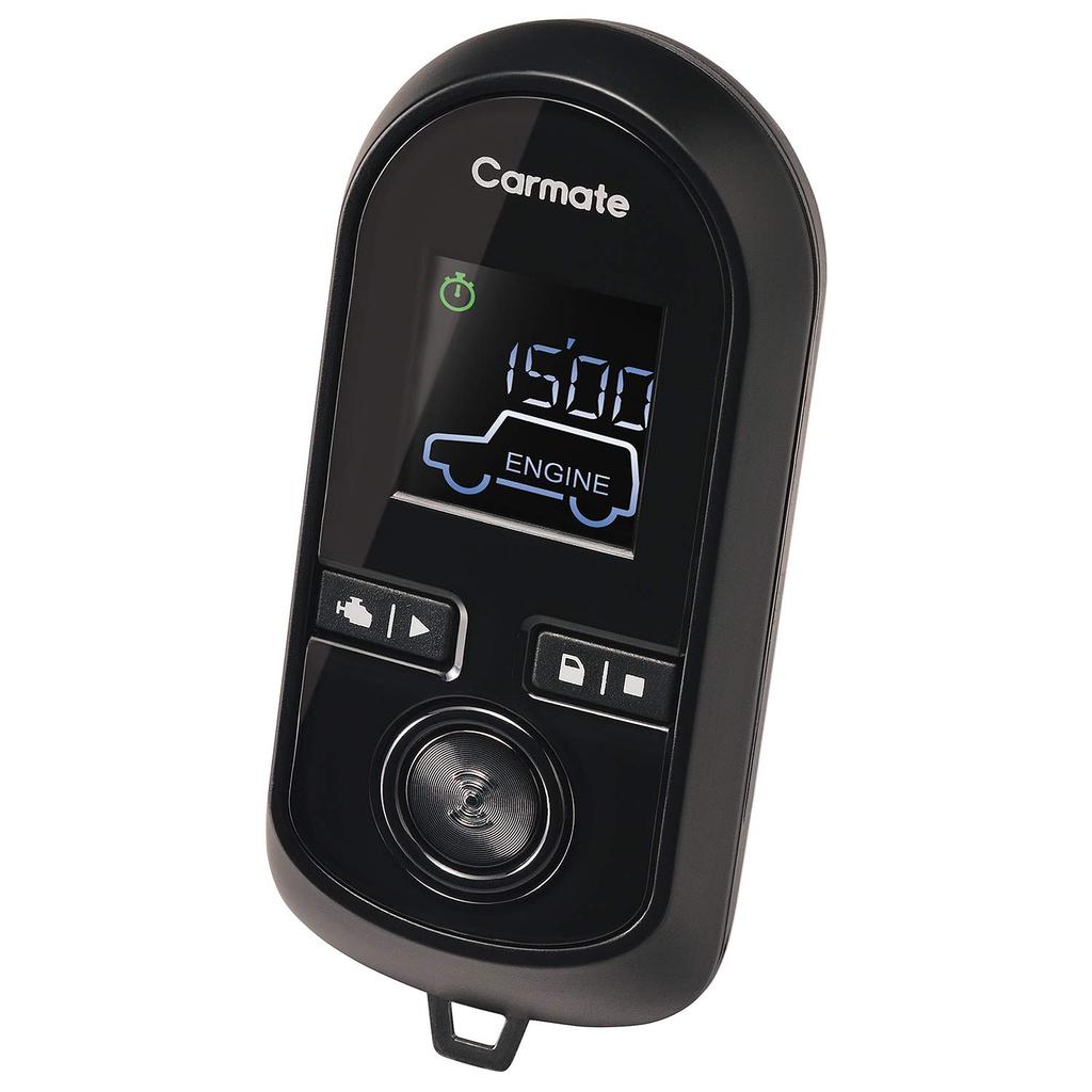 Carmate Air Conditioner Starter for Key Cylinders and Start Maximum Signal Reach of LCD Remote Made in Activates Air Conditioner and Heater Before