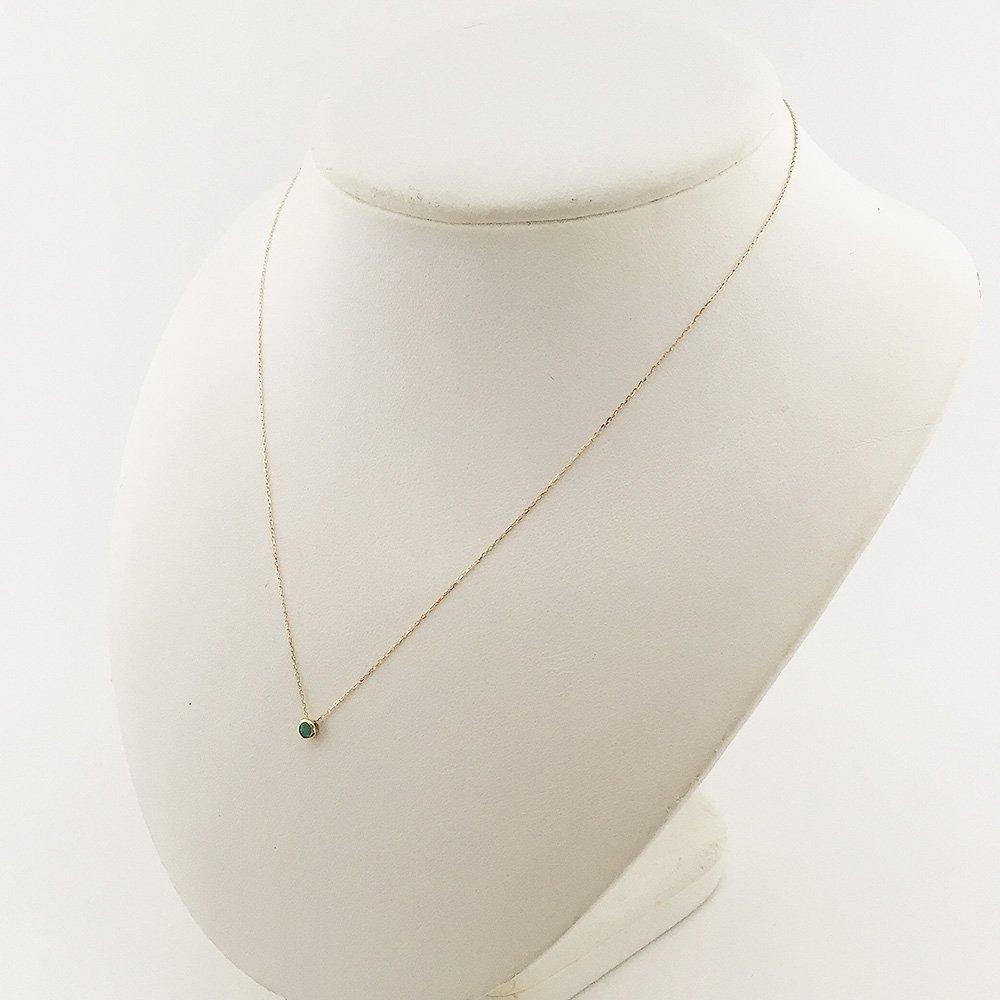 Power Stone Necklace Stylish Natural Stone Series Love Marriage Luck [Sakiya] - (Emerald) - Luck,