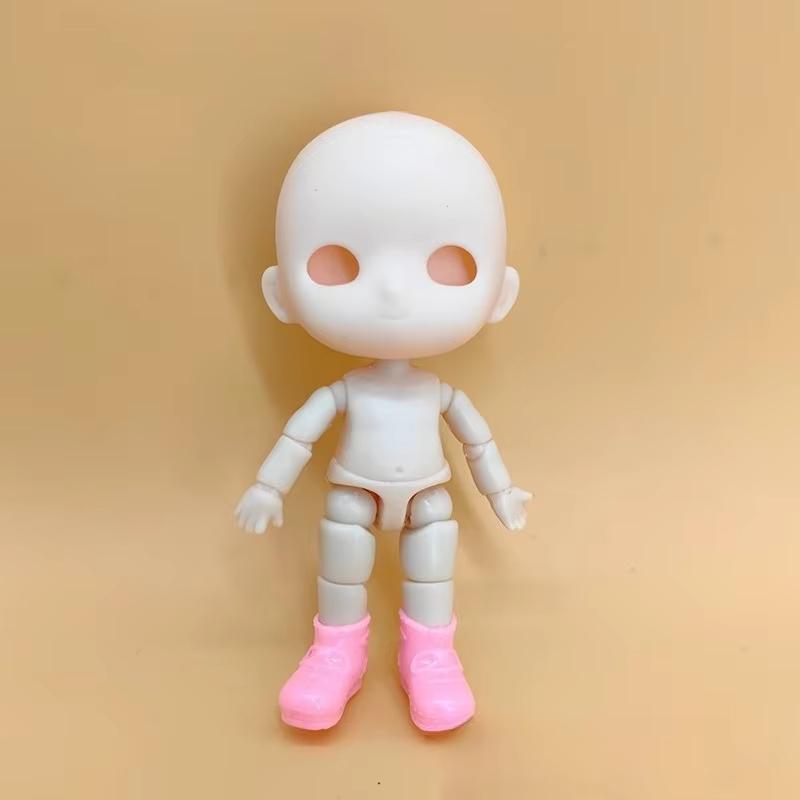 1Pcs 4 Inch Anime Doll Princess Accessories Mini Doll Or Body Replacement Part 6.3Cm Height Body With Muti Joints