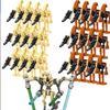 Children's Building Block Toy: Multi-Model Assembly Set of Combat Robot Soldiers – Educational Gift