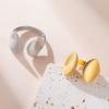 Lemegeton Ocean Star Fish Shell Open Ring Women's Gold Stainless Steel Ring Summer Beach Wind Waterproof Jewelry