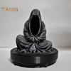 Meditation Dead LED Candlestick Mysterious Ghost Candle Holder for Halloween Home Desktop Decoration