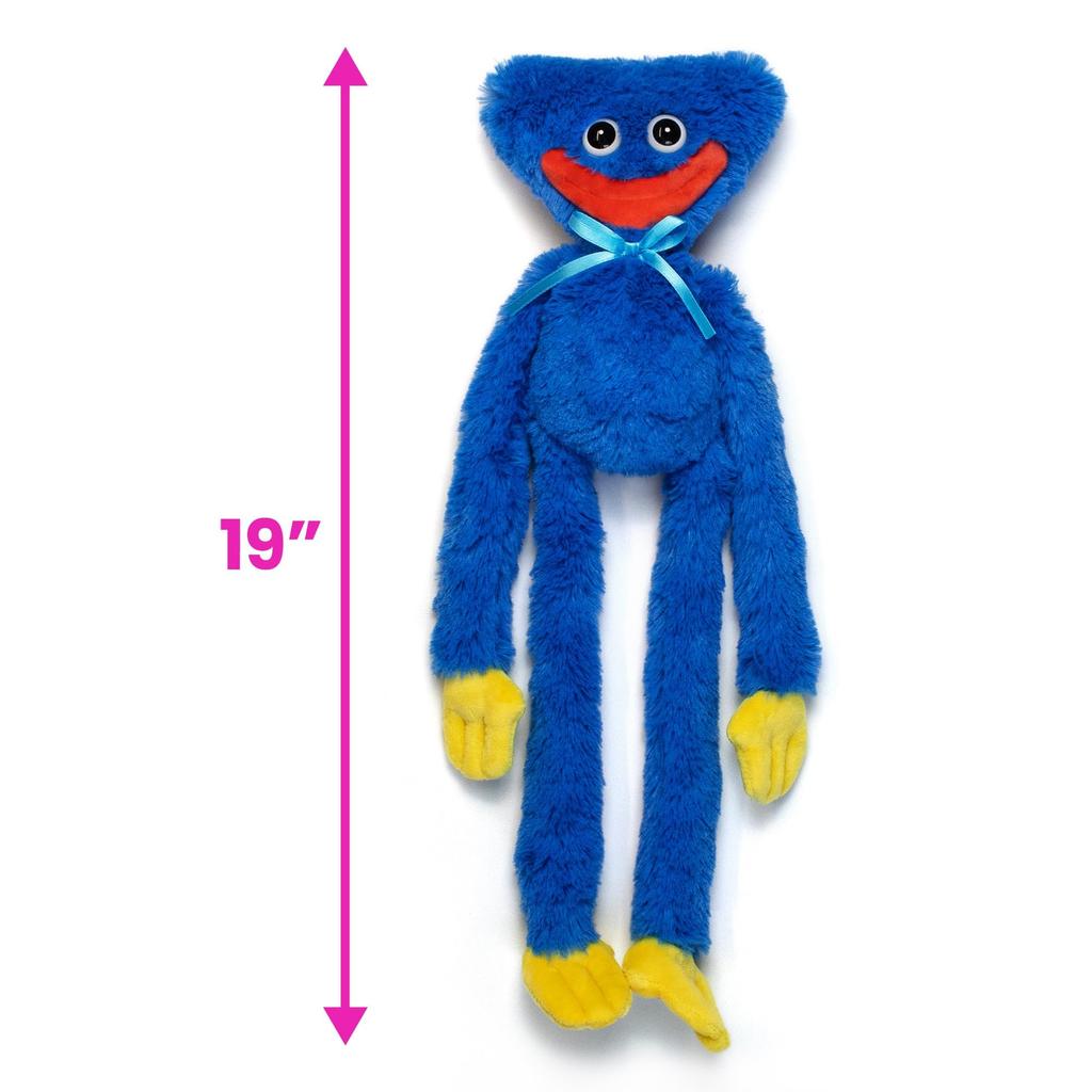 Peluche Poppy Playtime Huggy Wuggy - Giocattolo da collezione per tutte le età (Huggy Wuggy Sorridente da 19")
