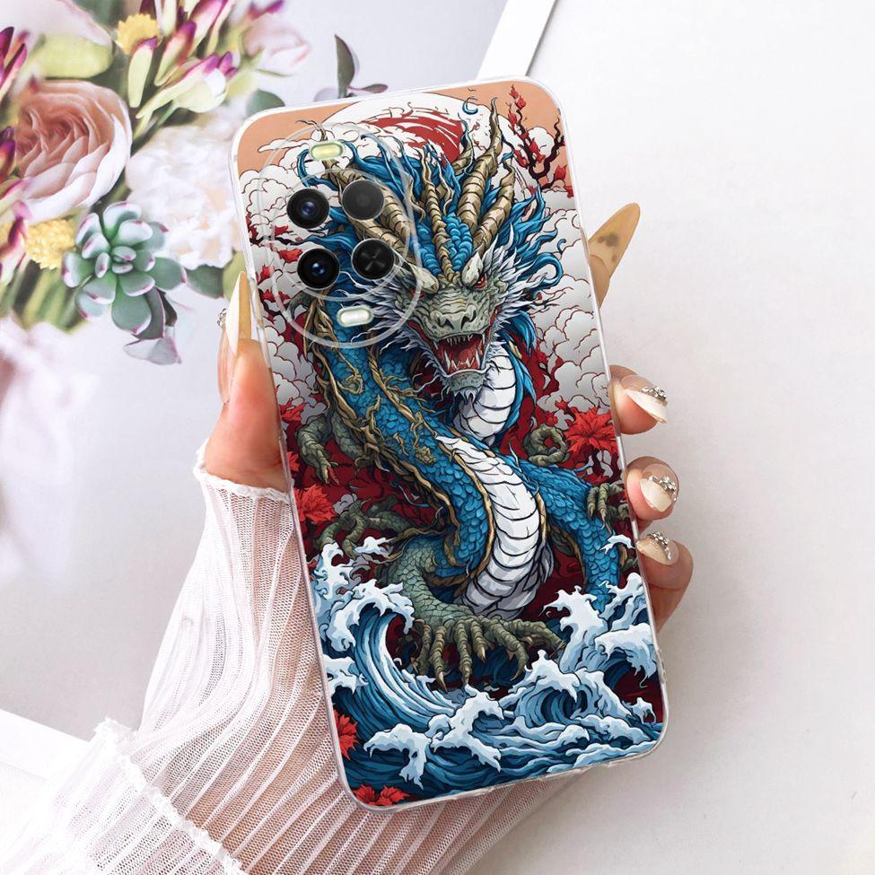 Transparent Case For Huawei Nova 15 Cover Cute Cat Fashion Butterfly Luxury Painted Casing For Huawei Nova15 PSN-AL00