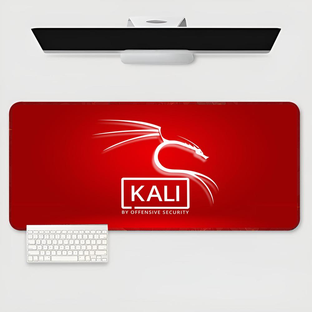 

hacker K-Kali L-Linux Mouse Pad teclado XXL Mouse Pad Large Computer Laptop Non-slip Keyboard Desk Mat Mousepad 600x300x2mm