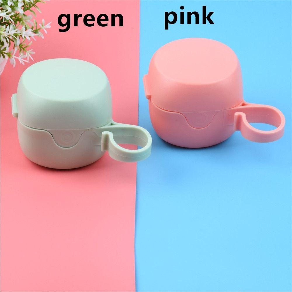 Storage Box Pacifier Holder Soother Nipple Holder Dust-proof Boxs Nipple Storage Box Cradle Case