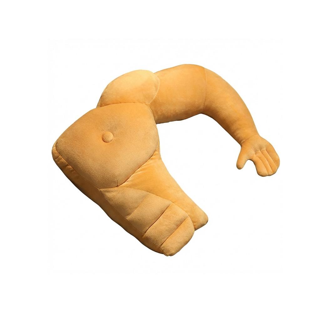 Hunky Chest Arm Pillow Plush Body Shape Pillow Creative Boyfriend Pillow  Sleep Cushion
