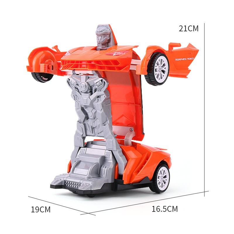 

Светящаяся музыкальная танцующая электрическая игрушечная машинка: Трансформирующийся робот с универсальными колесами - Идеальный подарок для мальчиков