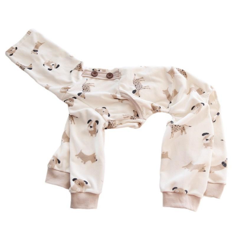Petstyle Nordic Fairy Tale Dog Bodysuit Italian Greyhound Whippet Warm Fleece Pet Clothes