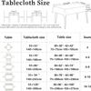Christmas Themed Rectangle Table Cloth for Home Dining Christmas Decoration Reusable Tablecloth for Holiday Party Table Decor