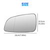 Car Door Side Wing Mirror Glass Heated Front Left Right Rearview Mirror Glass For Vauxhall Astra H 2004 2005 2006 2007 2008 2009
