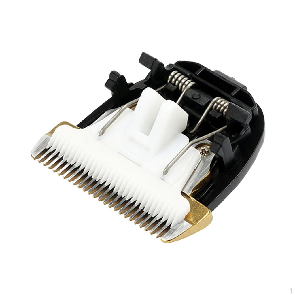 24 Teeth Grooming Hair Clipper Shear Ceramic Heads Replacement Accessories for Home Barber