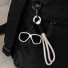 Mini Braided Rope Keyring Creative Bag Charm Delicate Diver Goggles Keychain  Party Favor