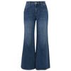 Sancai Washed High-Rise Flare Jeans