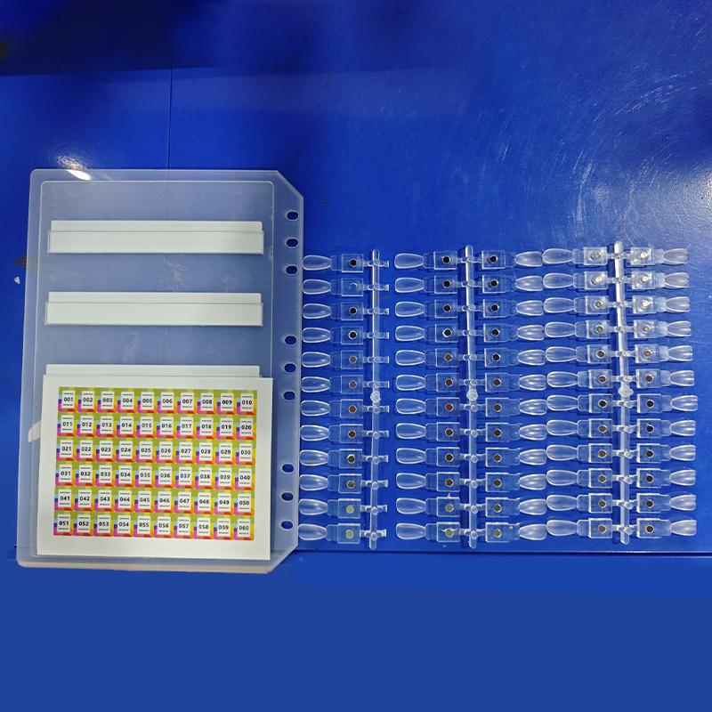 Magnetic Tips Nail Art Swatch Book Large Acrylic Works Display 48/96/142/192 Colors Manicure Color Test Storage Card for Beauty