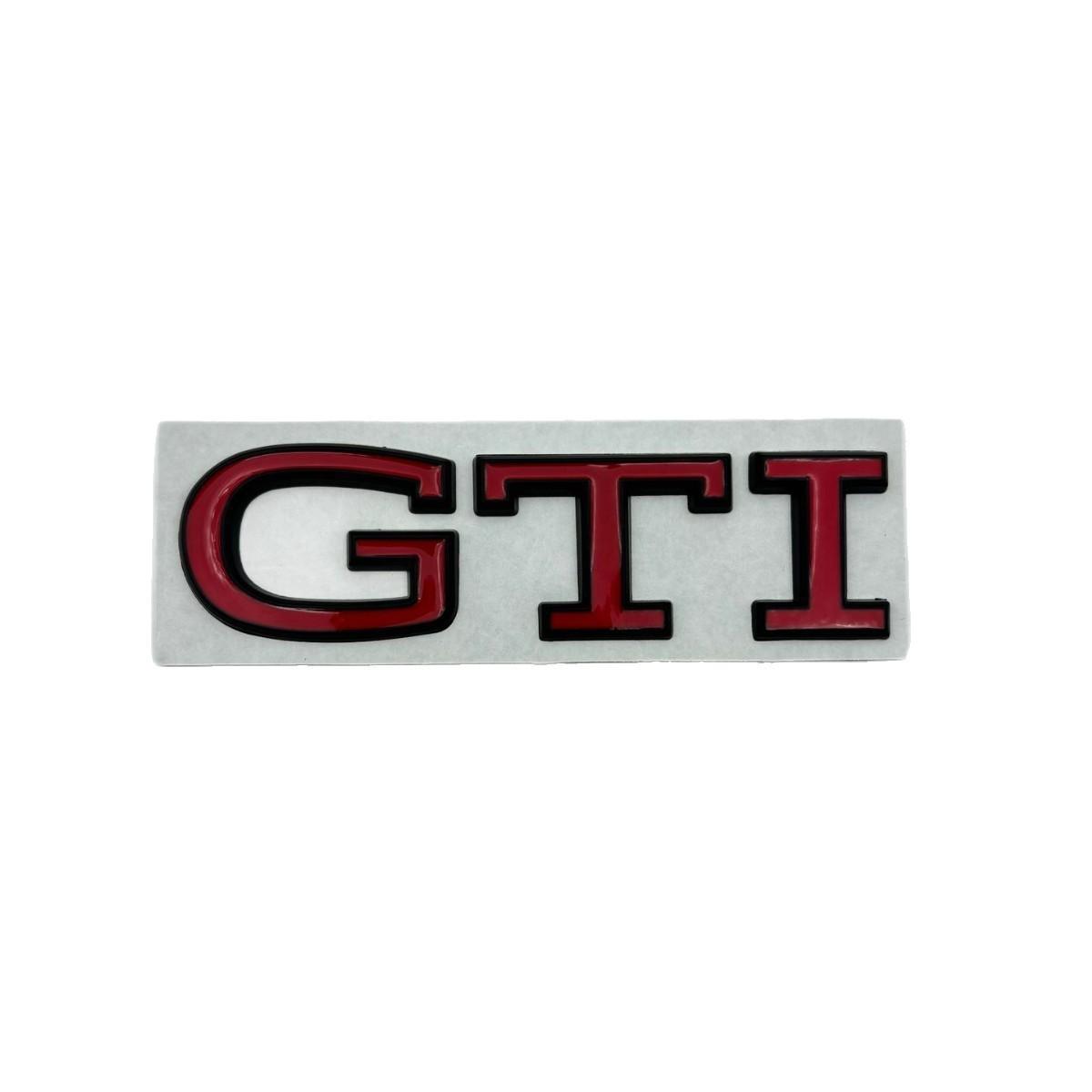 Металлическая наклейка на заднюю дверь Volkswagen Golf GTI