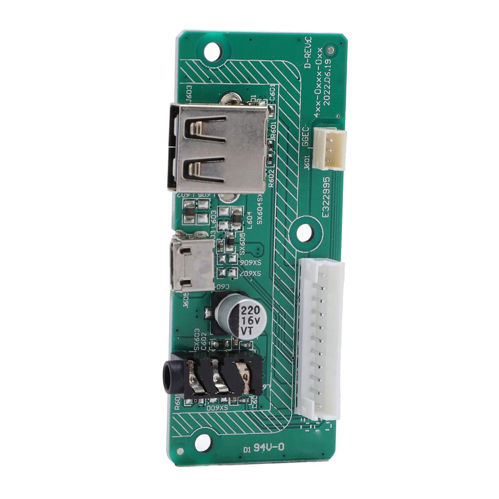 Speaker Charging Port Board Green USB Sound Jack Charging Port Circuit Board for Charge 3 GG Speaker