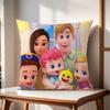 Cartoon B-Bebefinns-S Kawaii Cushion Cover For Pillow Printing Sofa Decoration Home Car Room Coffee Shop Office Nordicsimplicity