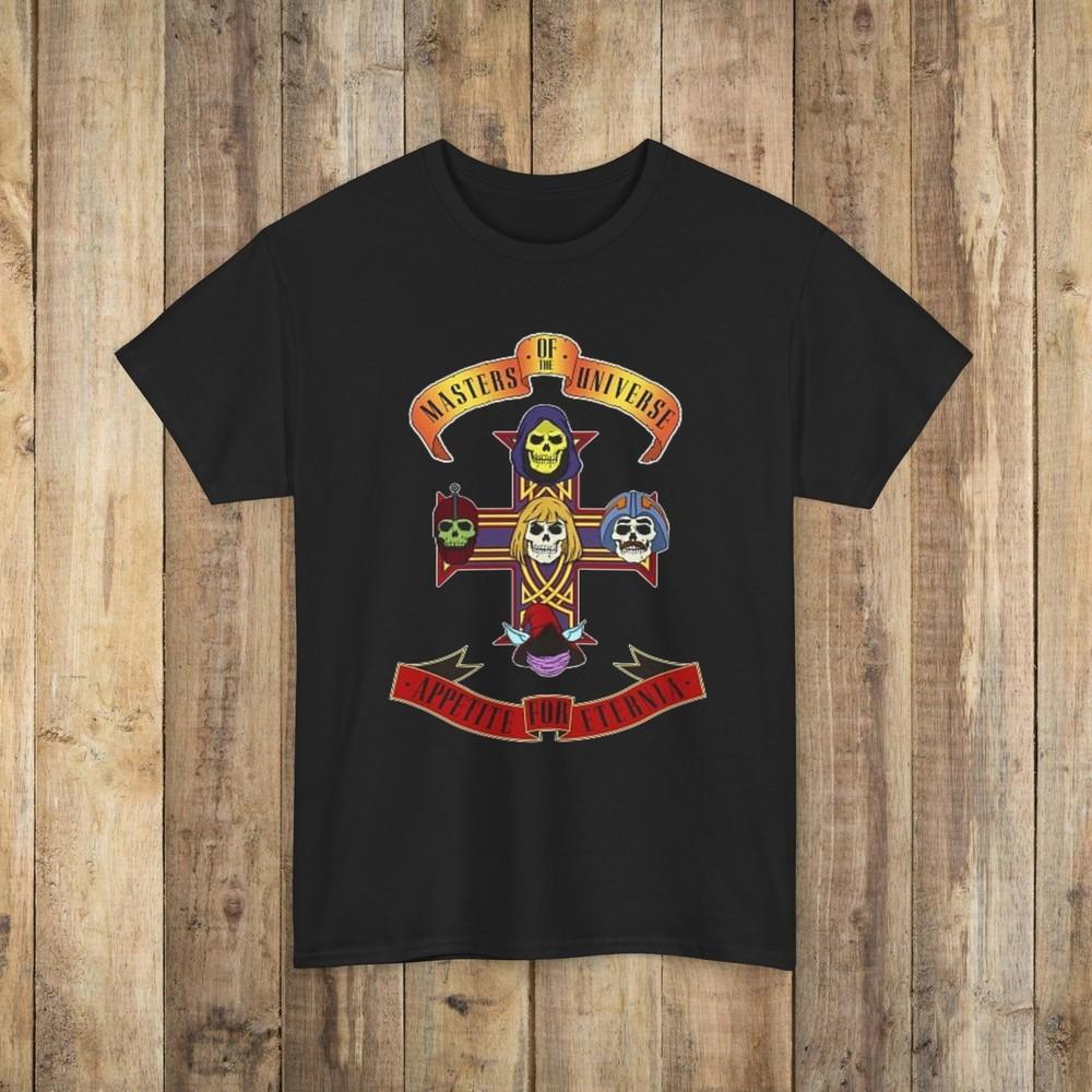 

He-man Motu Appetite For Eternia Adult T-shirt Shirt Skeletor Unisex T-Shirt XL