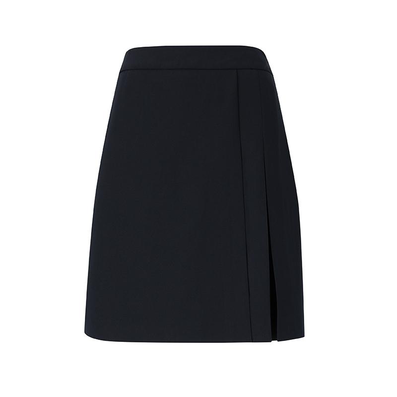 SOUP Double-Pleated Side Pleated Skirt (Sz3Sr31)