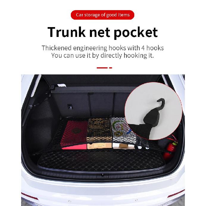 for Mercedes Benz E Class W212 2010 2011 2012 2013 2014 2015 2016 Car Trunk NetCargo Mesh Net Luggage Elastic Accessorie Parts