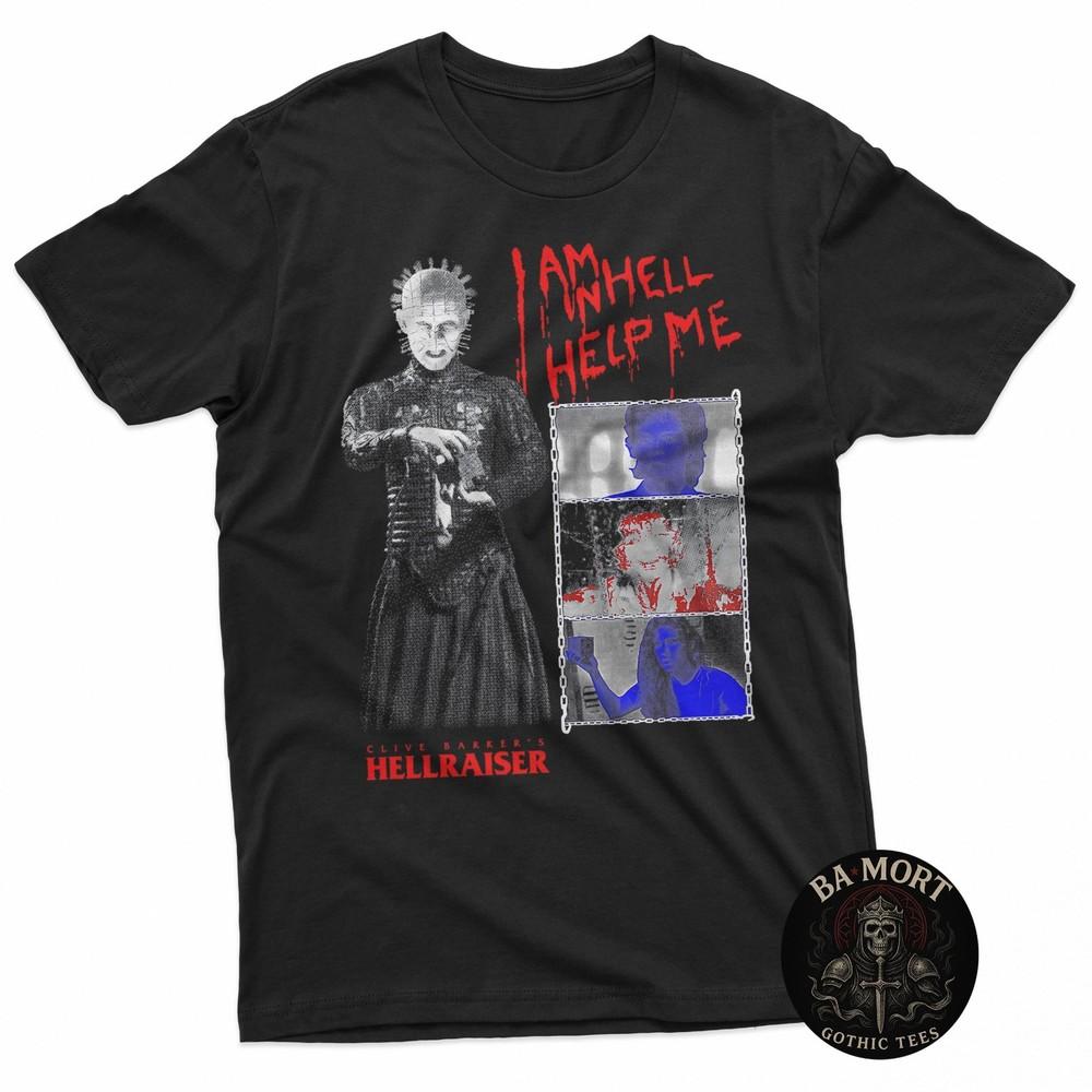Horror Movie Spiked Head Gothic Graphic TShirt Unisex T-Shirt L