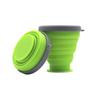 Telescopic Collapsible Water Cups with Lid Travel Mug Coffee Handcup Foldable Cup  Drinking