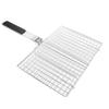 Grill Basket Portable Folding BBQ Grilling Rack for Fish Vegetables Shrimp Barbeque Cooking Accessories
