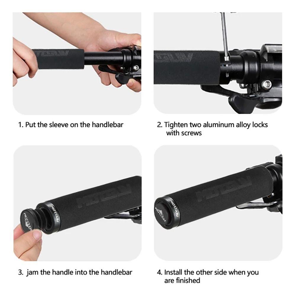 Anti-slip Bicycle Bars Shock Absorption Bike Handlebar Cover Accessories MTB Grips