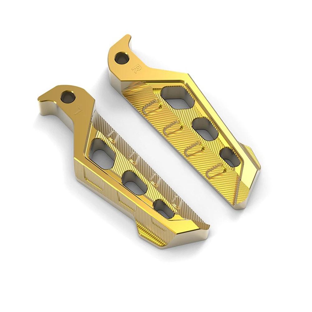 1Pair Motorcycle Aluminum Footrests Rear Foot Pegs Rear Pedals Accessories For NMAX155/XMAX300/NVX155/AERO R1/R3/MTO3