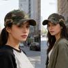 Summer Camouflage Printed Armygreen Running Sunhat Anti-Uv Golf Baseball Cap Outdoor Hiking Cycling Jungle Hunting Sunscreen Hat