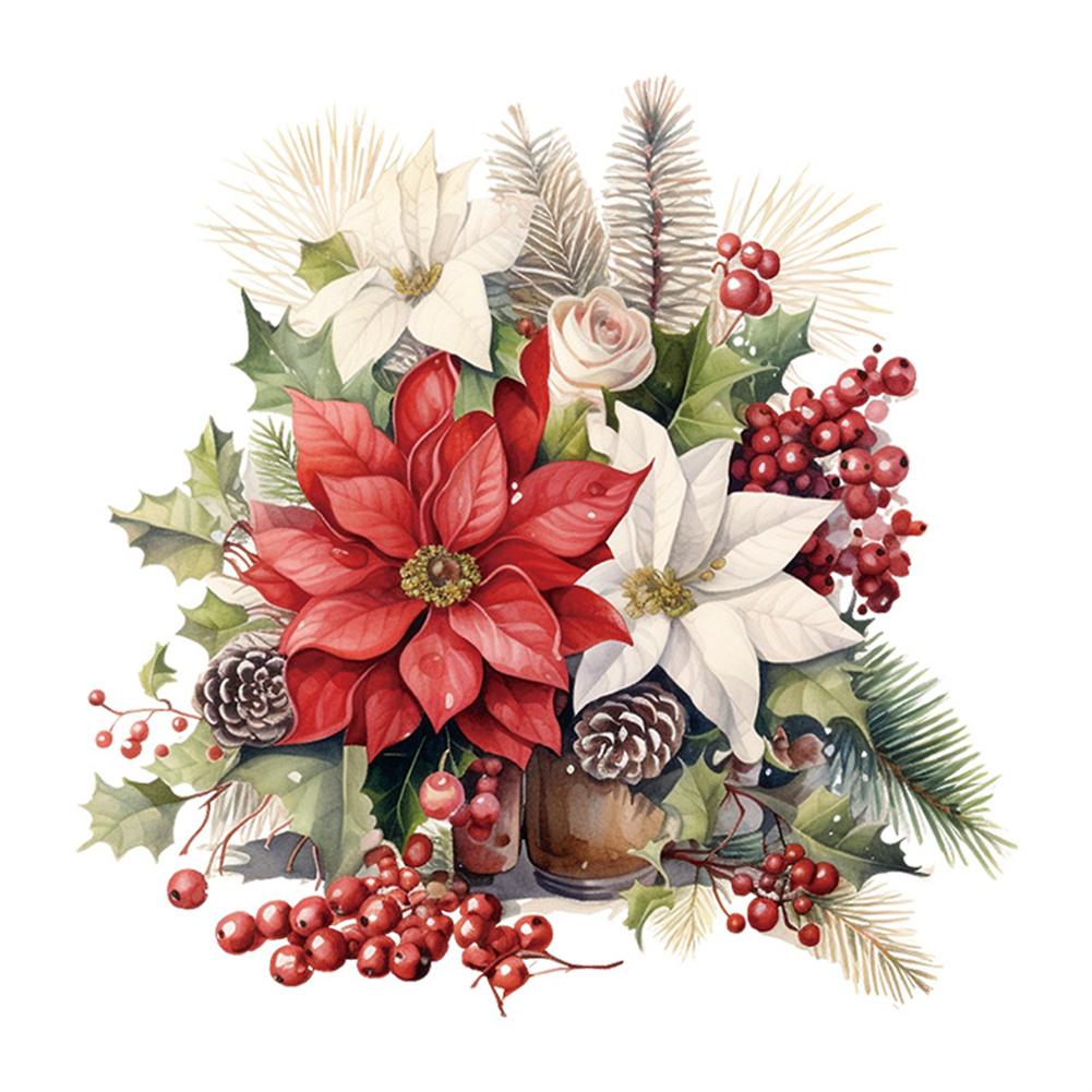 

Наклейки на сиденье унитаза с цветком, самоклеящиеся, съемные, рождественские, ПВХ, наклейки на крышку унитаза для сливного бачка, туалета, выключателя питания, домашнего декора 30 x 30CM