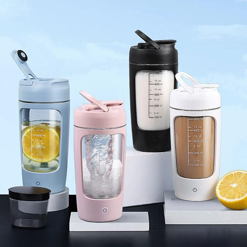 Rechargeable Stirring Cup with Powder Box Blend Cup Multifunctional Electric Mixing Cup  Exercise