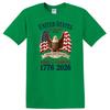 1776 American Eagle T Shirt 250 Years Freedom Anniversary Flag Vintage USA Tee